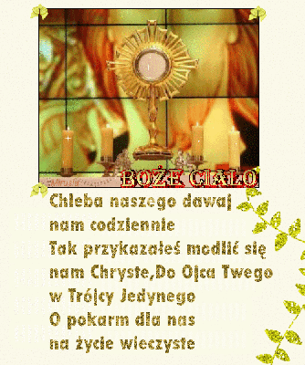 Chleba naszego dawaj nam codziennie